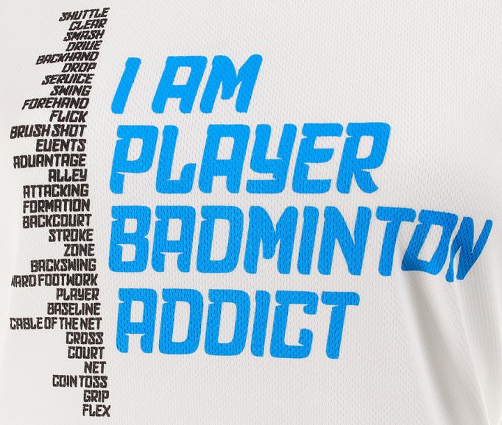 Fruit Of The Loom Badminton Addict Biała